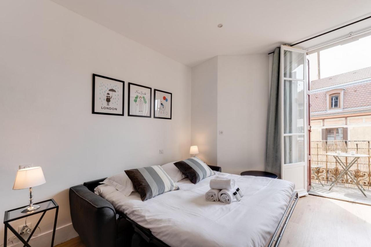 Le Mont Blanc - Charming T1 Ideal For 2 People With Balcony Annecy Luaran gambar