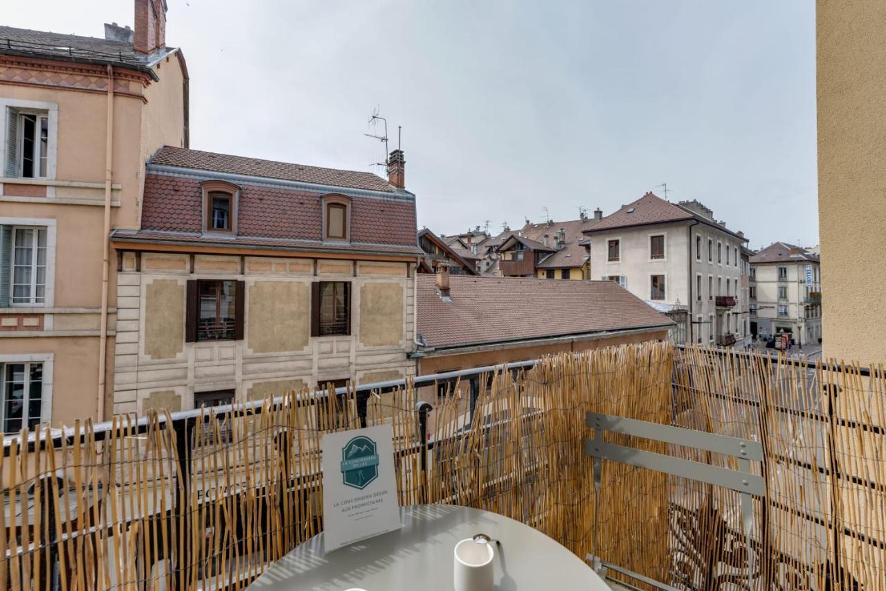 Le Mont Blanc - Charming T1 Ideal For 2 People With Balcony Annecy Luaran gambar